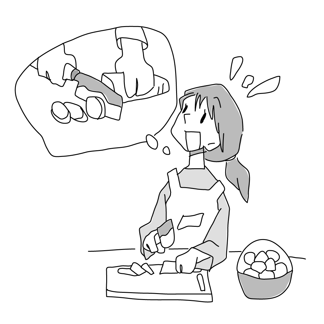 内容が印象に残る様子を表したイラスト
